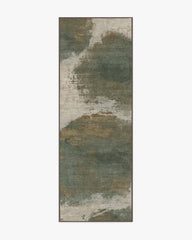 Jorda Bronze Natural Flatwoven Rug by Architectural Digest