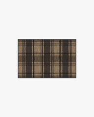 Easton Plaid Charcoal & Natural Flatwoven Rug