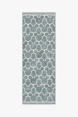 Mickey Trellis Slate Flatwoven Rug