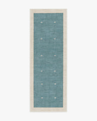 Luna Soft Teal Rug by goop