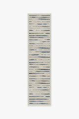 Talas Stripe Indigo Flatwoven Rug