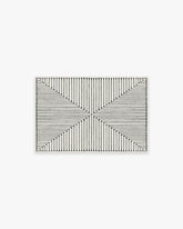 Inkdrop Black & Ivory Rug by Jonathan Adler