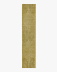 Ayla Gold Flatwoven Rug by Architectural Digest