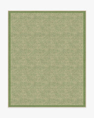 Cheeky Cheetah Green Rug