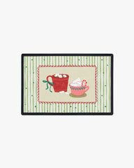 Cocoa Cozy Green Doormat