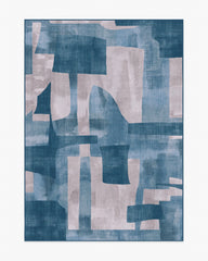 Kasbah Blue Flatwoven Rug