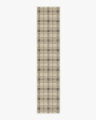 Piper Plaid Neutral Flatwoven Rug