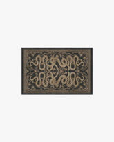 Sumaya Soft Black Flatwoven Rug by Martyn Lawrence Bullard