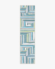 Riviera Teal Outdoor Rug
