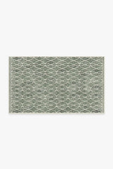 Grogu™ Trellis Sage Green Flatwoven Rug