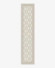 Ava Ikat Beige Flatwoven Rug by Mrs. Alice