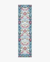 Persephone Ivory & Blue Rug by Liberty