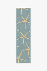 Starfish Pale Blue Flatwoven Rug