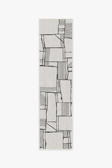 Rune Black & Ivory Outdoor Rug