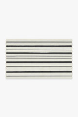 Hudson Stripe Black Rug