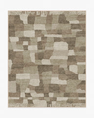 Boulder Neutral Terracotta Rug by The Local Project
