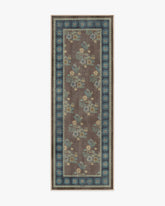 Pennywood Brown & Blue Rug