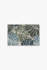 Monstera Jade Flatwoven Rug
