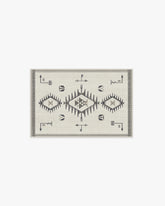 The Child Black & Cream Rug