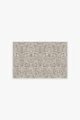 Mickey Damask Stone Flatwoven Rug