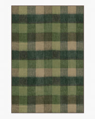 Tallitha Green & Tan Rug