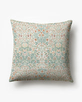 Blackthorn Soft Ivory Woven Throw Pillow by Morris & Co.