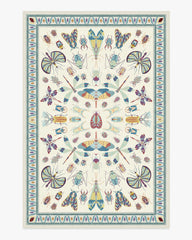 Flutterby Ivory Rug by Iris Apfel