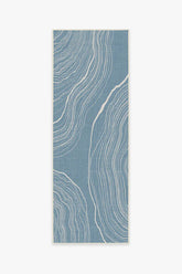 Kalder Slate Blue Outdoor Rug