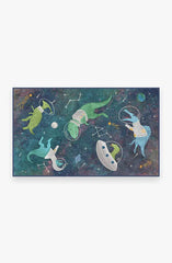 Dinosaurs in Space Rug