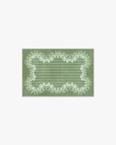 Oxbow Botanical Green Rug by Sanderson