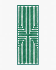 Inkdrop Green Rug by Jonathan Adler