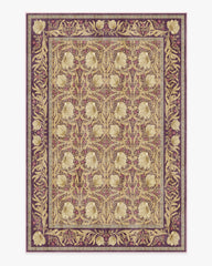 Pimpernel Mauve Rug by Morris & Co.