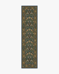 Strawberry Thief Indigo Rug by Morris & Co.