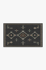 Damali Black Multicolor Outdoor Rug