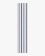 Cosette Stripe Ivory & Indigo Flatwoven Rug