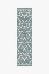 Mickey Trellis Slate Flatwoven Rug