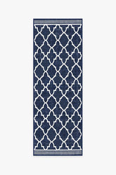 Varia Trellis Royal Blue Outdoor Rug