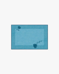 Ceylon Soft Sapphire Flatwoven Rug by The Local Project