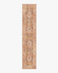 Santiago Coral & Gold Rug
