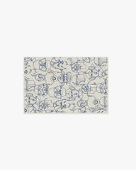 The Saga Delft Blue Rug