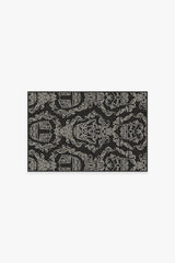 Dark Side Damask Charcoal Rug