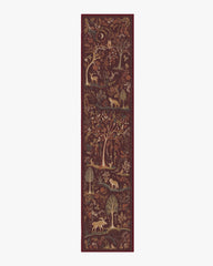 Wilder Burgundy Multicolor Flatwoven Rug