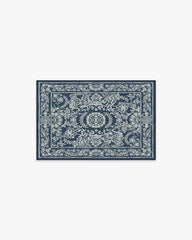 Delphina Navy Blue Flatwoven Rug
