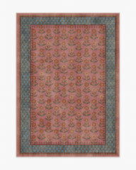 Sundara Rose & Blue Rug