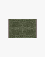 Amira Green Flatwoven Rug by Martyn Lawrence Bullard