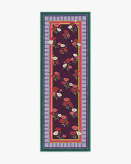 Ambroeus Royal Plum Flatwoven Rug by Iris Apfel