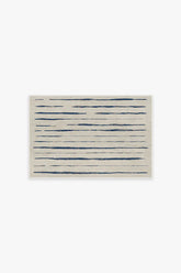 Talas Stripe Indigo Flatwoven Rug