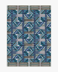Paloma Blue Outdoor Rug