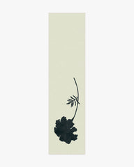 Temple Silhouette Ivory & Charcoal Flatwoven Rug by The Local Project