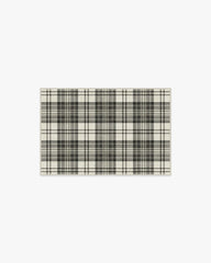 Dress Stewart Tartan Black & Ivory Rug